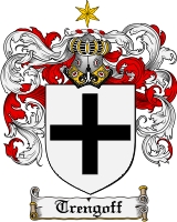 Product picture Trengoff Family Crest  Trengoff Coat of Arms