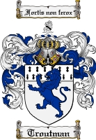 Product picture Troutman Family Crest  Troutman Coat of Arms