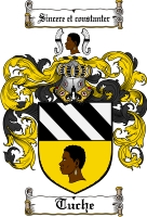 Product picture Tuche Family Crest  Tuche Coat of Arms