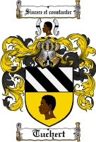Product picture Tuchert Family Crest  Tuchert Coat of Arms