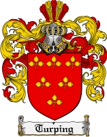 Product picture Turping Family Crest  Turping Coat of Arms