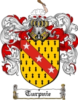 Product picture Turpnie Family Crest  Turpnie Coat of Arms