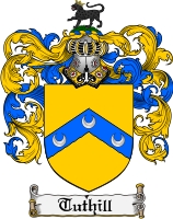 Product picture Tuthill Family Crest  Tuthill Coat of Arms