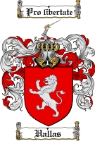 Product picture Uallas Family Crest  Uallas Coat of Arms