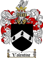 Product picture Valentine Family Crest  Valentine Coat of Arms