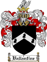 Product picture Vallantine Family Crest  Vallantine Coat of Arms
