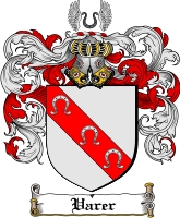Product picture Varer Family Crest  Varer Coat of Arms