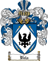 Product picture Vela Family Crest  Vela Coat of Arms