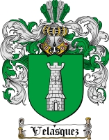 Product picture Velasquez Family Crest  Velasquez Coat of Arms