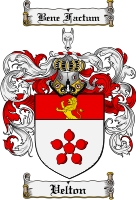 Product picture Velton Family Crest  Velton Coat of Arms