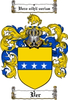 Product picture Ver Family Crest  Ver Coat of Arms