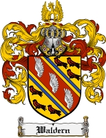 Product picture Waldern Family Crest  Waldern Coat of Arms