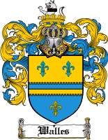 Product picture Walles Family Crest  Walles Coat of Arms