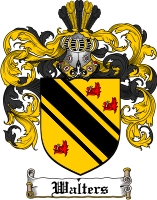 Product picture Walters Family Crest  Walters Coat of Arms