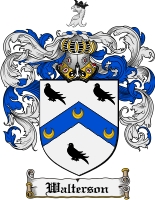Product picture Walterson Family Crest  Walterson Coat of Arms