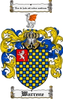 Product picture Warrene Family Crest  Warrene Coat of Arms