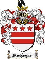 Product picture Washington Family Crest  Washington Coat of Arms