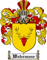 Product picture Watermane Family Crest  Watermane Coat of Arms
