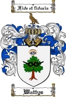 Product picture Wattys Family Crest  Wattys Coat of Arms