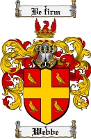 Product picture Webbe Family Crest  Webbe Coat of Arms