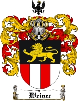 Product picture Weiner Family Crest  Weiner Coat of Arms