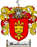 Product picture Westbrocke Family Crest  Westbrocke Coat of Arms
