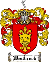 Product picture Westbrook Family Crest  Westbrook Coat of Arms
