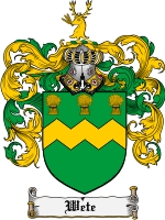 Product picture Wete Family Crest  Wete Coat of Arms