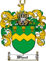 Product picture Wheat Family Crest  Wheat Coat of Arms