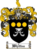 Product picture Whitten Family Crest  Whitten Coat of Arms