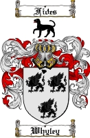 Product picture Whyley Family Crest  Whyley Coat of Arms