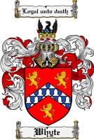 Product picture Whyte Family Crest  Whyte Coat of Arms