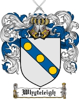 Product picture Whyteleigh Family Crest  Whyteleigh Coat of Arms
