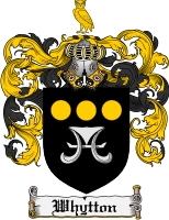 Product picture Whytton Family Crest  Whytton Coat of Arms