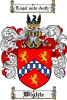 Product picture Wighte Family Crest  Wighte Coat of Arms
