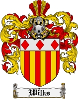 Product picture Wilks Family Crest  Wilks Coat of Arms