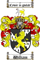Product picture William Family Crest  William Coat of Arms