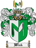 Product picture Wink Family Crest  Wink Coat of Arms