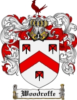 Product picture Woodroffe Family Crest  Woodroffe Coat of Arms