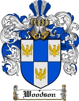 Product picture Woodson Family Crest  Woodson Coat of Arms