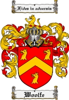 Product picture Woolfe Family Crest  Woolfe Coat of Arms