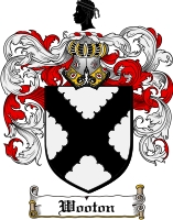 Product picture Wooton Family Crest  Wooton Coat of Arms