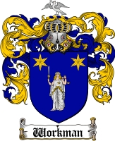 Product picture Workman Family Crest  Workman Coat of Arms