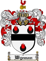 Product picture Wyeman Family Crest  Wyeman Coat of Arms