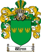 Product picture Wynn Family Crest  Wynn Coat of Arms