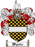Product picture Wynter Family Crest  Wynter Coat of Arms