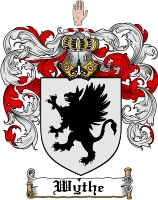 Product picture Wythe Family Crest  Wythe Coat of Arms