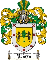 Product picture Ybarra Family Crest  Ybarra Coat of Arms