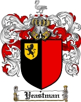 Product picture Yeastman Family Crest  Yeastman Coat of Arms