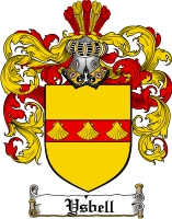 Product picture Ysbell Family Crest  Ysbell Coat of Arms